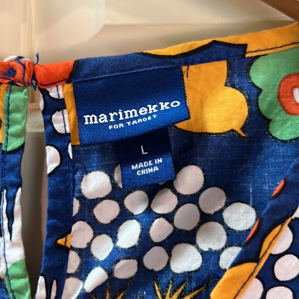Marimekko for Target Floral Dress Girls Large - Picture 2 of 3